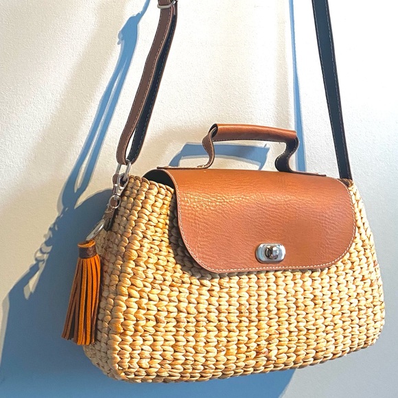 Sea & Grass Handbags - NWOT Sea & Grass Woven Bag